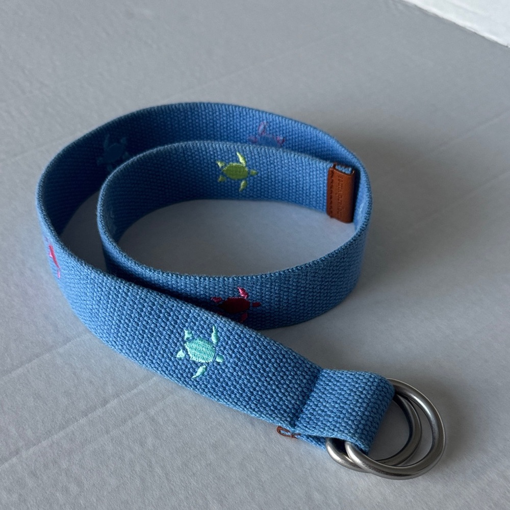 Vineyard Vines Boys Sea Turtle Belt